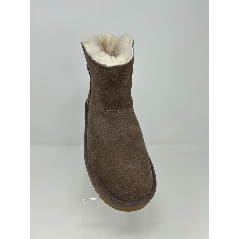 Koolaburra by UGG Womens Ankle Bootie Mauve Tassel Slip On Plush Lined Size 6 - Picture 2 of 11